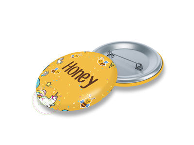 Honey Pin Badge