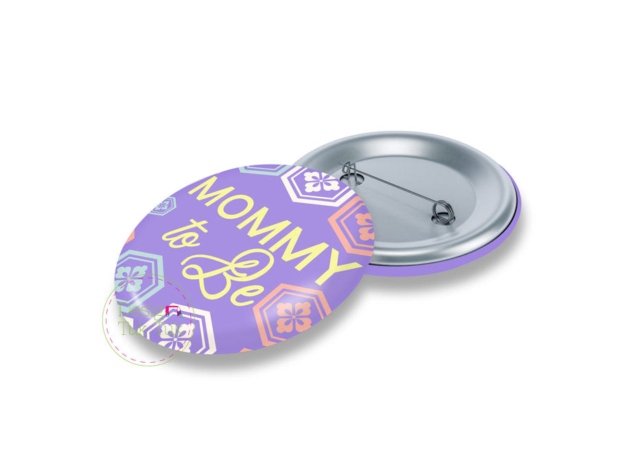 Mommy to Be Pin Badge