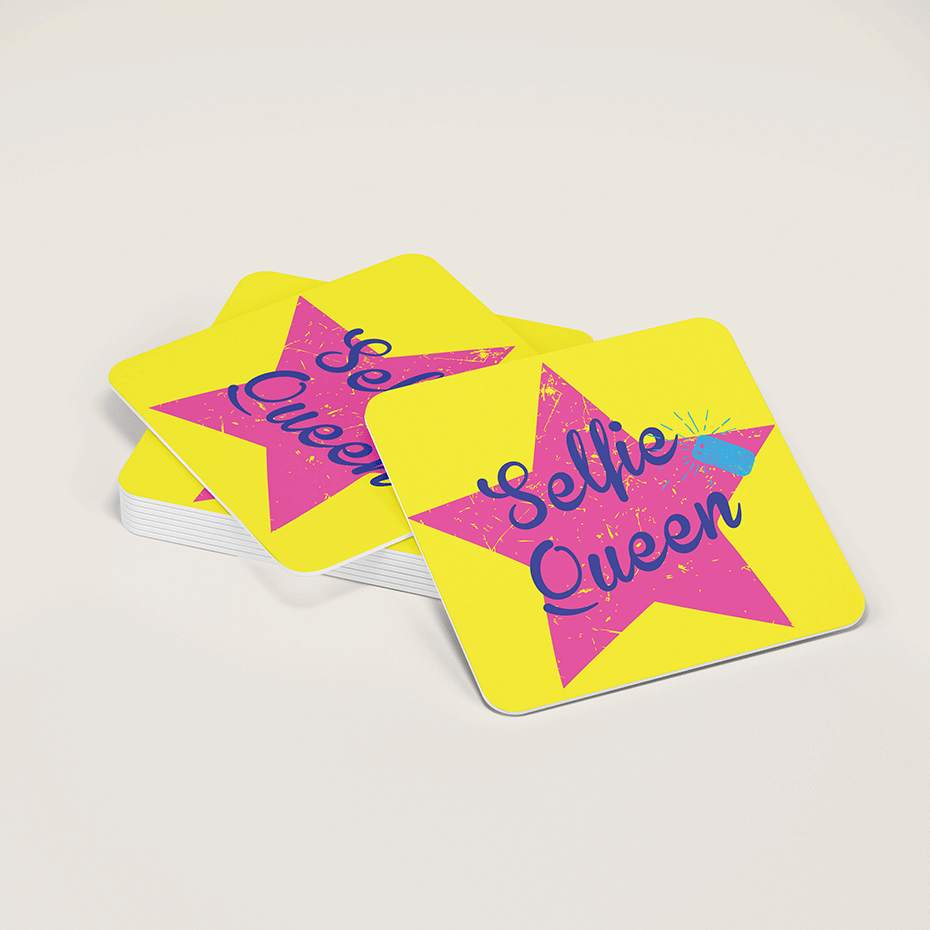 Selfie Queen Coasters