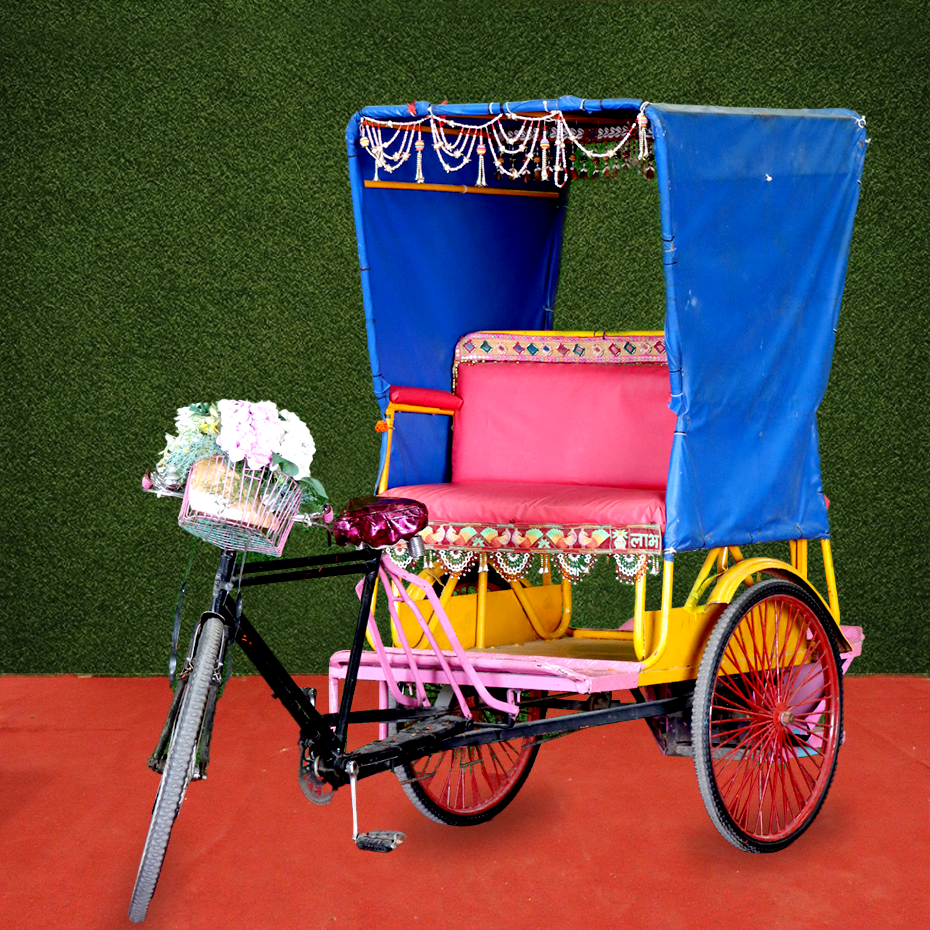 Colorful Cycle Rickshaw