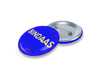 Bindaas Pin Badge
