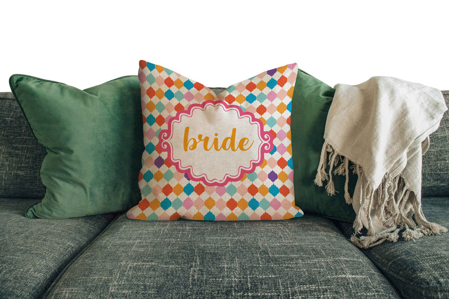 Bride Cushion Cover
