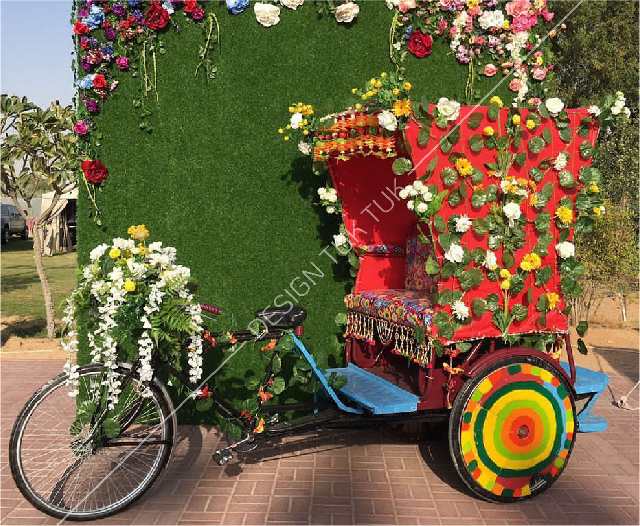Colorful Cycle Rickshaw