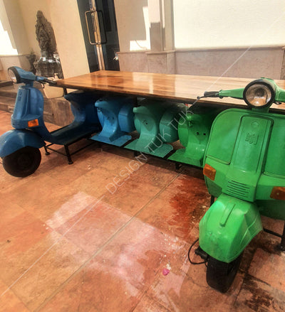 Long Scooter table