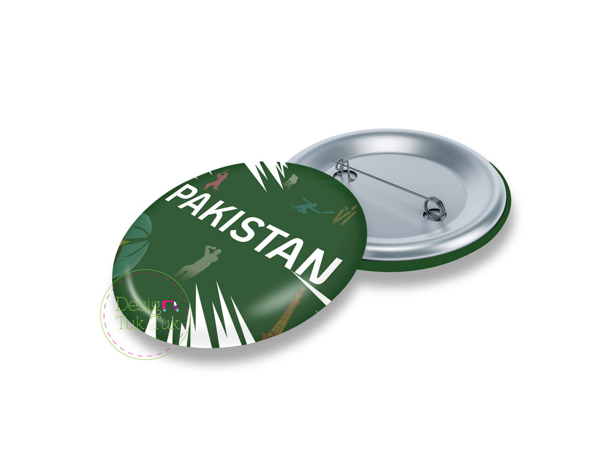 Pakistan Pin Badge