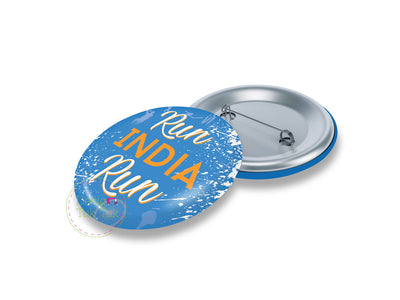 Run India Run Pin Badge