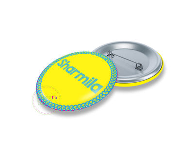 Sharmila Pin Badge